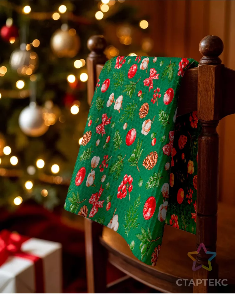 Зимнее чудо (полотно вафельное 50 см) арт. ПВ50-489-1-0989.167 - рис. 7