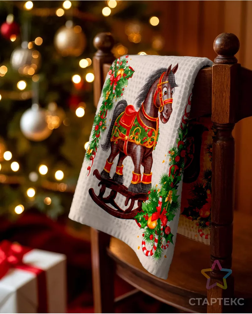 Полотно вафельное "Веселая компания" арт. ПВ150-399-1-0895.076 - рис. 11