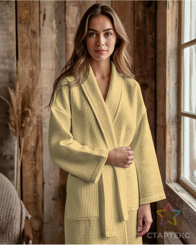 Полотно вафельное 150 см арт. ПВГ-1-28-0977.029 - рис. 3