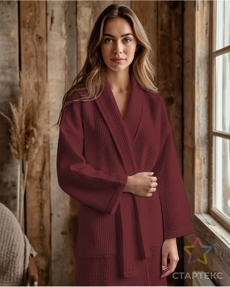 Полотно вафельное 150 см арт. ПВГ-34-4-1723.006 - рис. 3