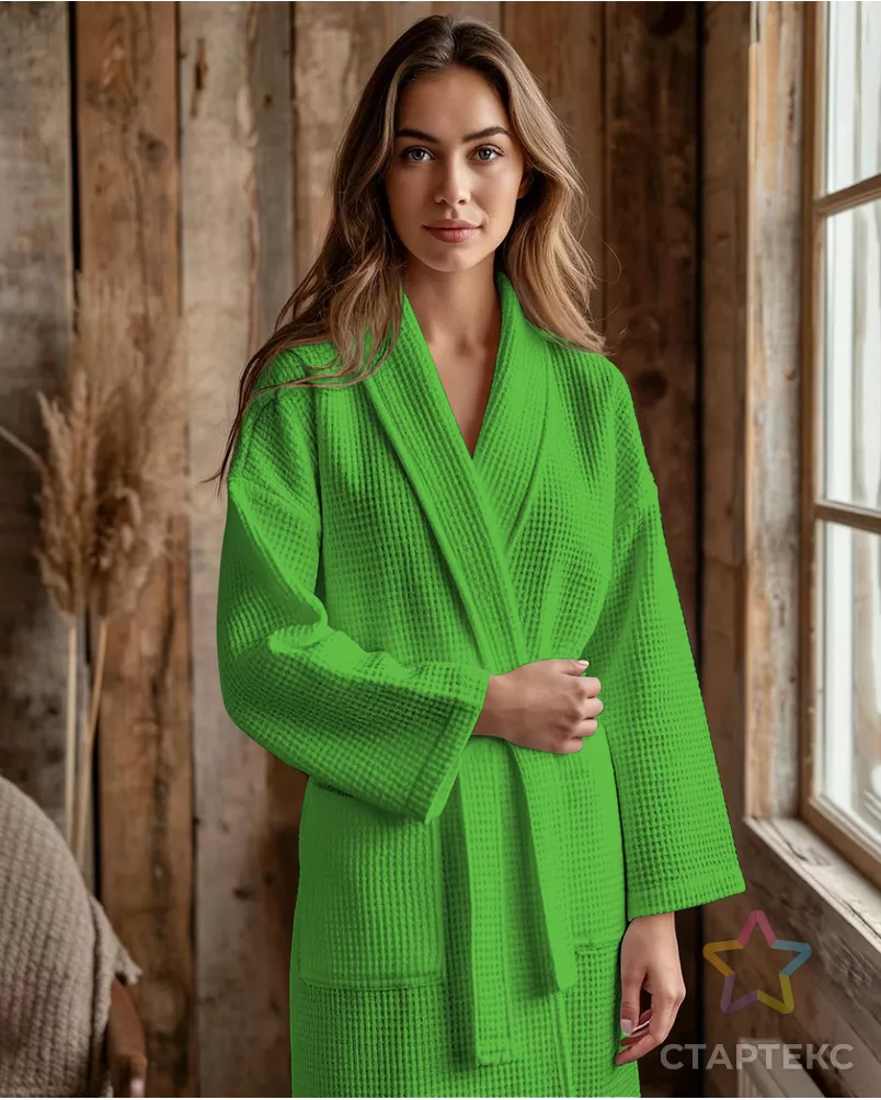 Полотно вафельное 150 см арт. ПВГ-34-17-1723.017 - рис. 3