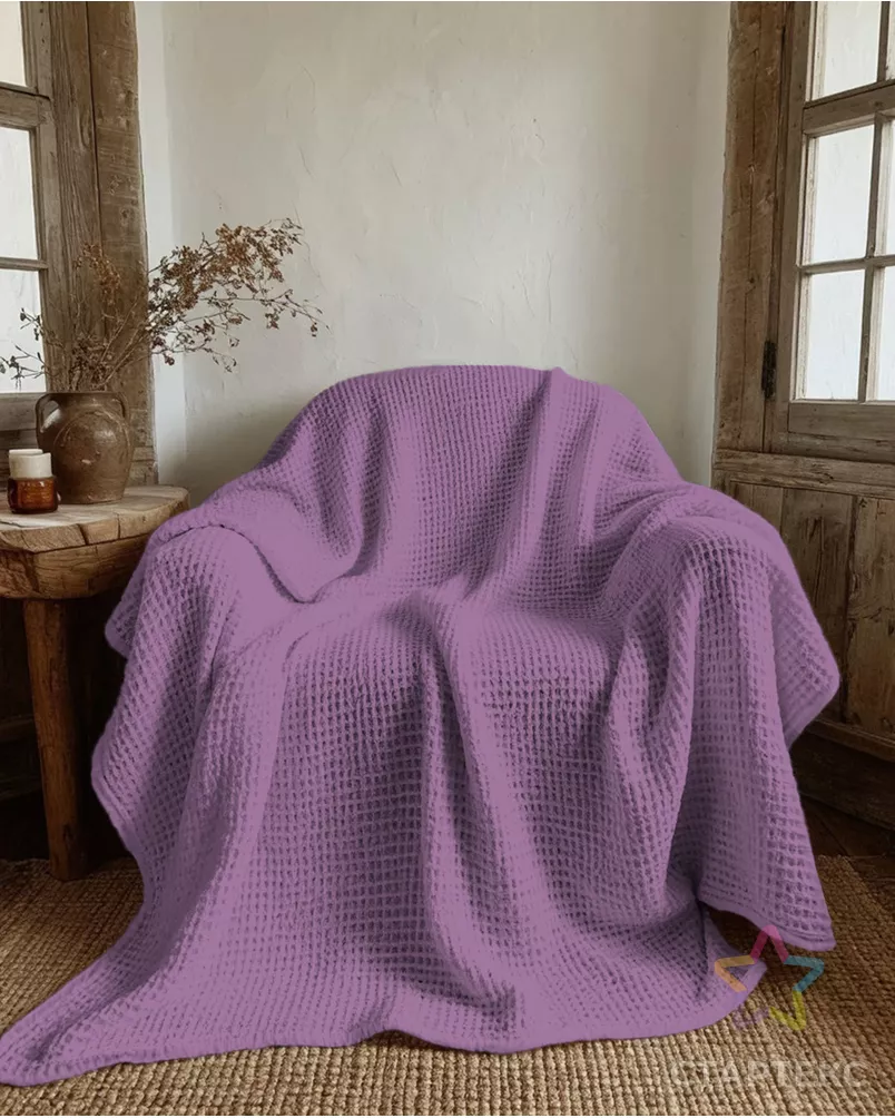 Полотно вафельное 150 см арт. ПВГ-1-3-0977.003 - рис. 4