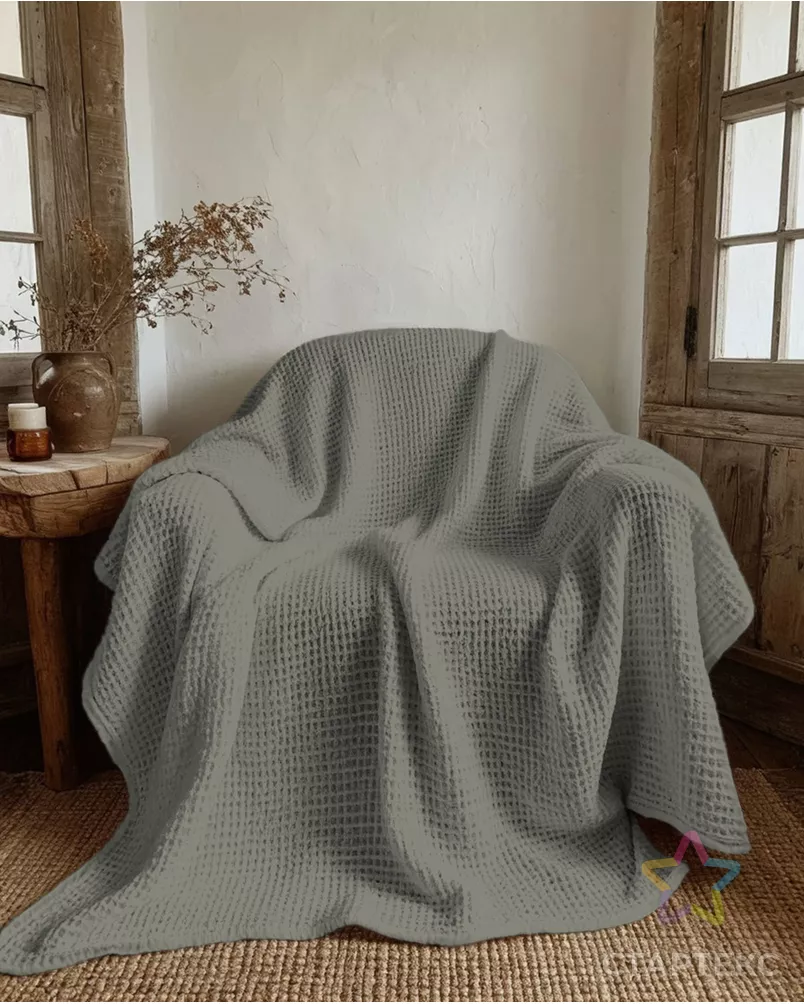 Полотно вафельное 150 см арт. ПВГ-1-40-0977.040 - рис. 5