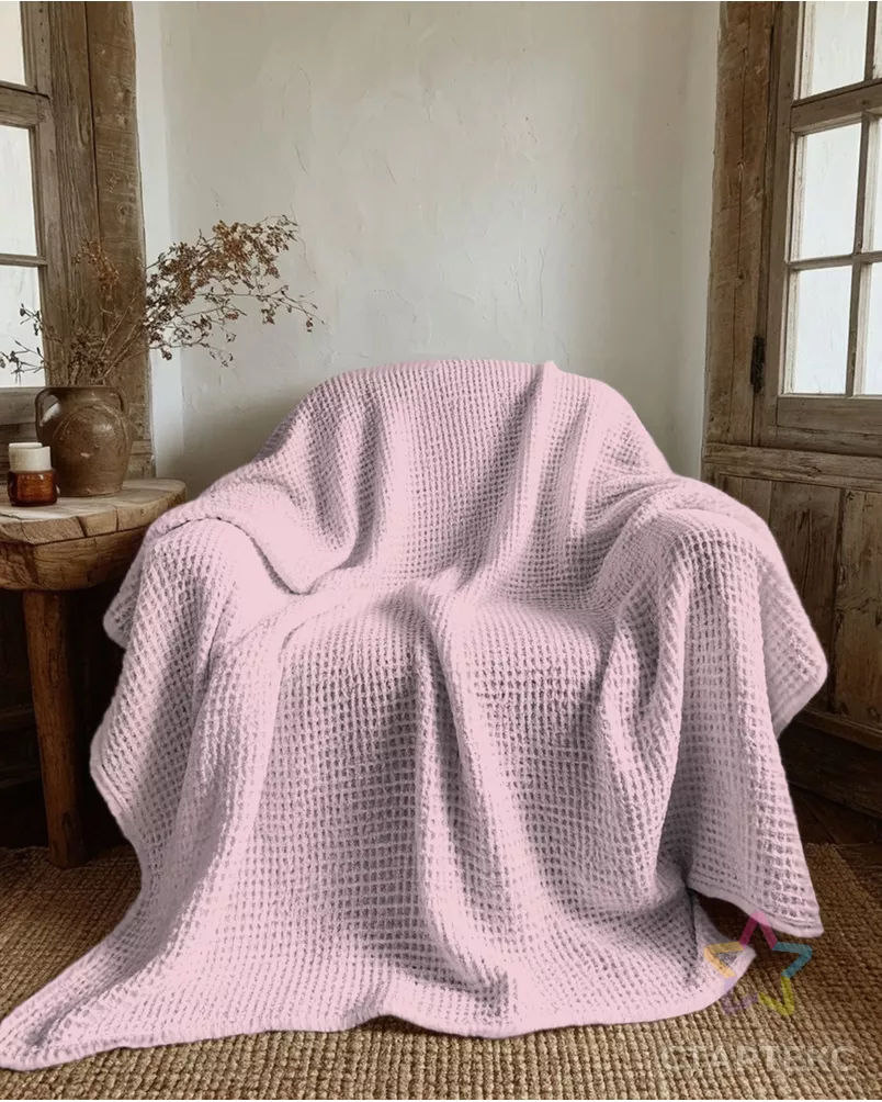 Полотно вафельное 150 см арт. ПВГ-1-19-0977.019 - рис. 4