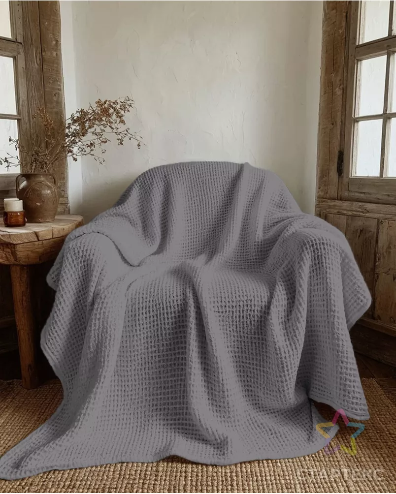 Полотно вафельное 150 см арт. ПВГ-1-50-0977.048 - рис. 6