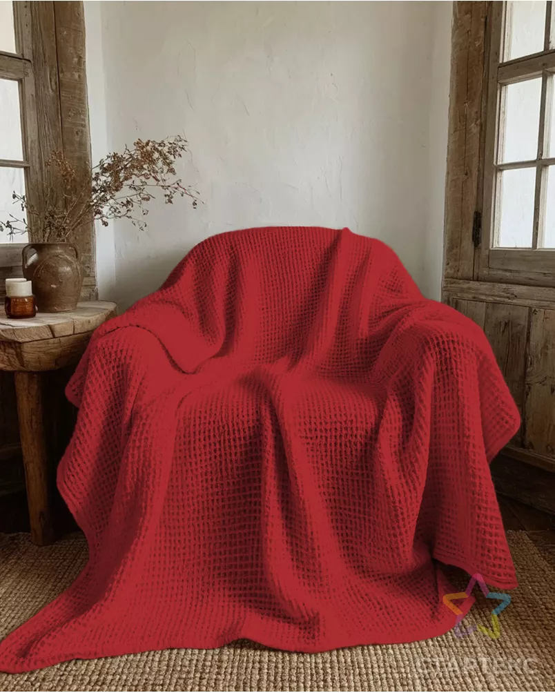 Полотно вафельное 150 см арт. ПВГ-1-11-0977.011 - рис. 4