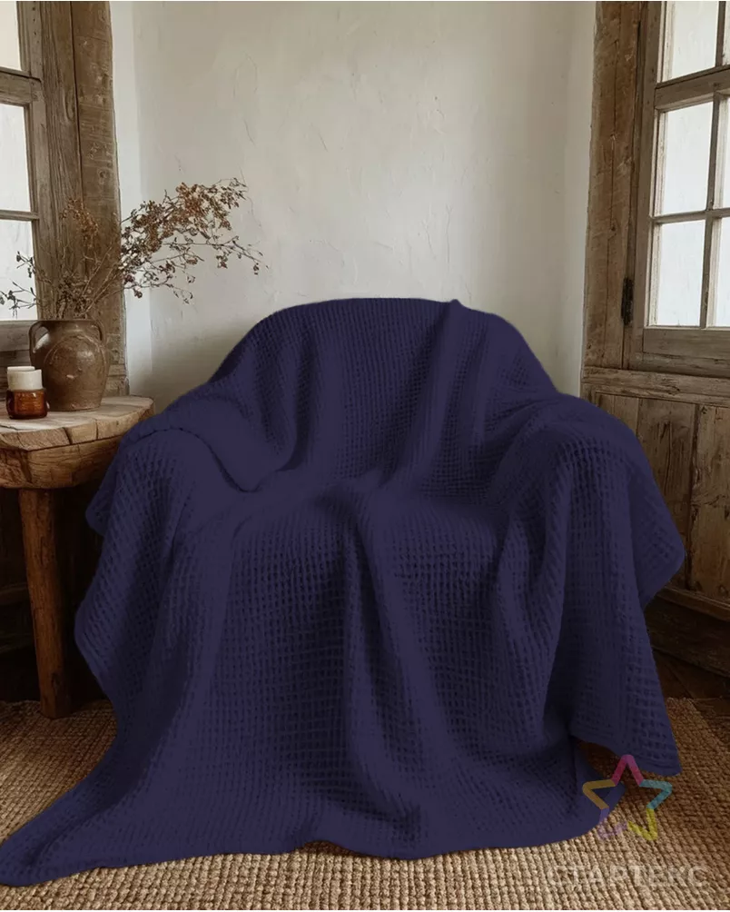 Полотно вафельное 150 см арт. ПВГ-1-16-0977.016 - рис. 4