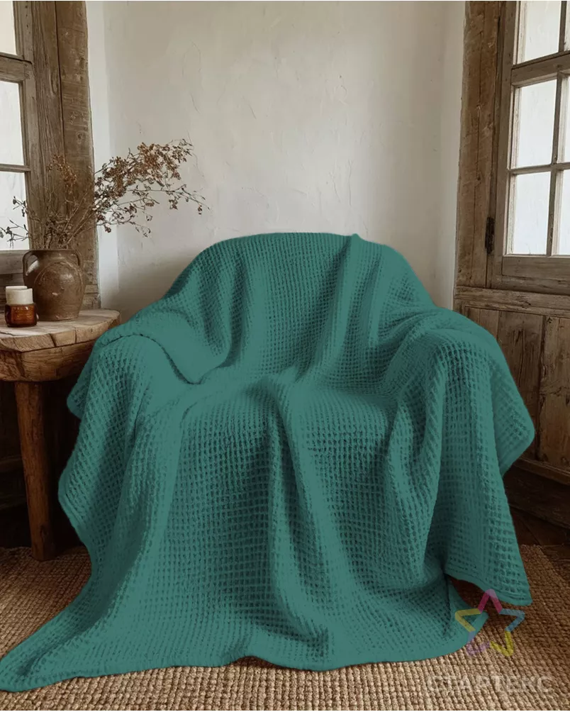 Полотно вафельное 150 см арт. ПВГ-34-25-1723.025 - рис. 5