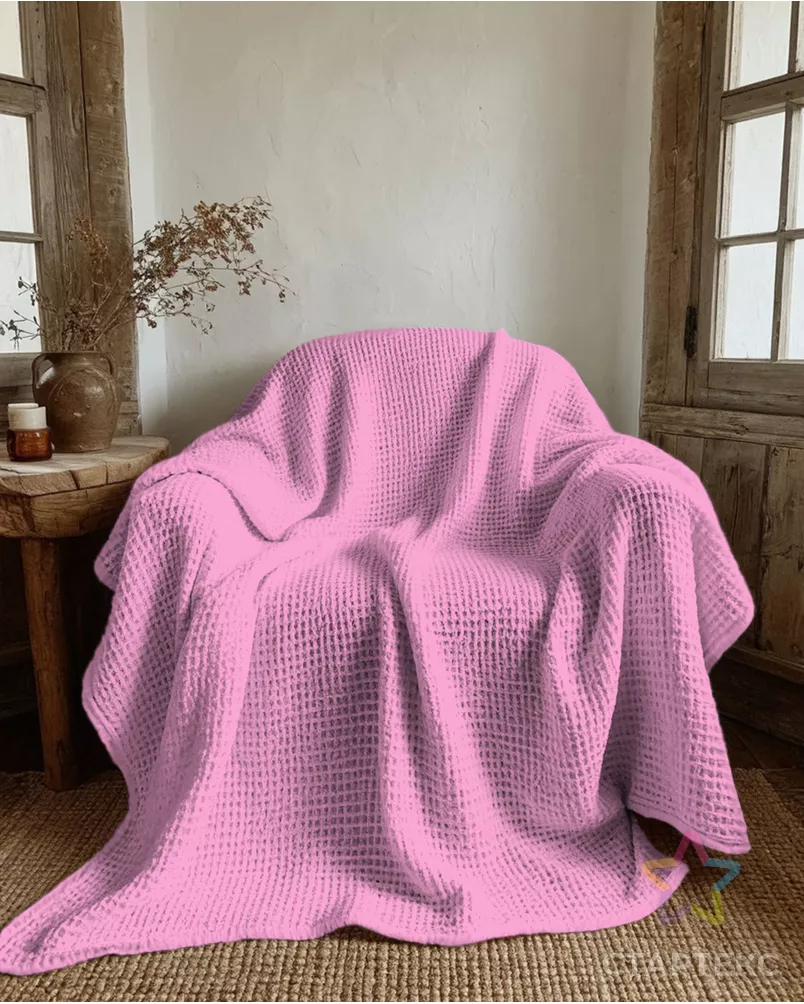 Полотно вафельное 150 см арт. ПВГ-34-18-1723.018 - рис. 4