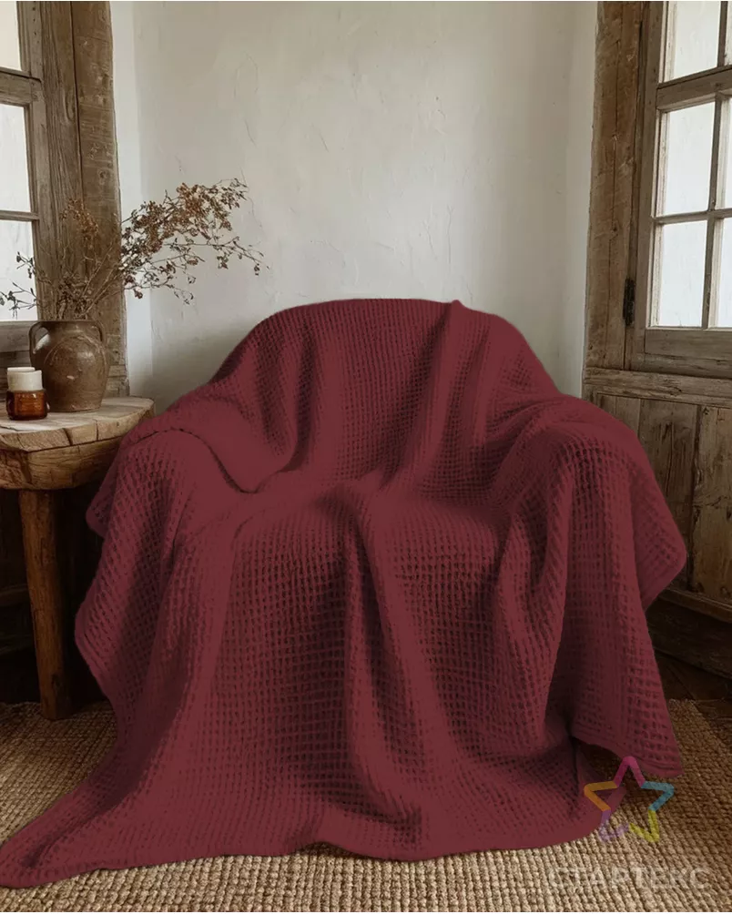 Полотно вафельное 150 см арт. ПВГ-34-4-1723.006 - рис. 4