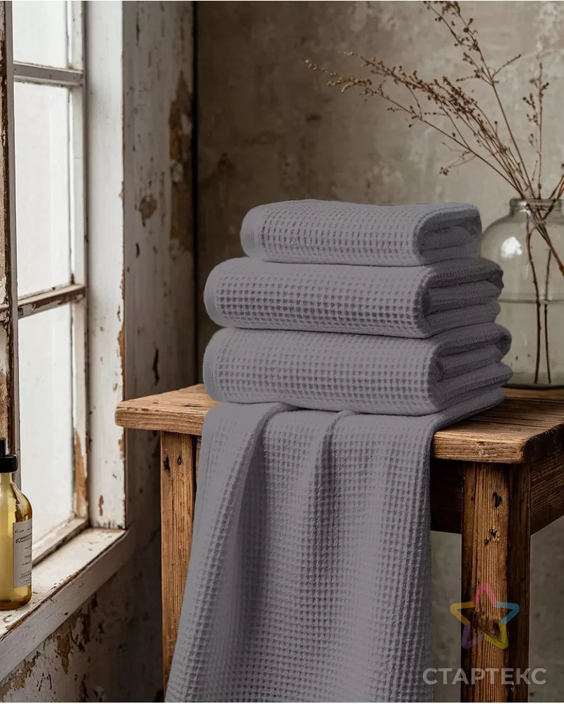 Полотно вафельное 150 см арт. ПВГ-1-50-0977.048 - рис. 7