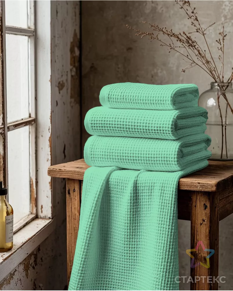 Полотно вафельное 150 см арт. ПВГ-34-20-1723.020 - рис. 5