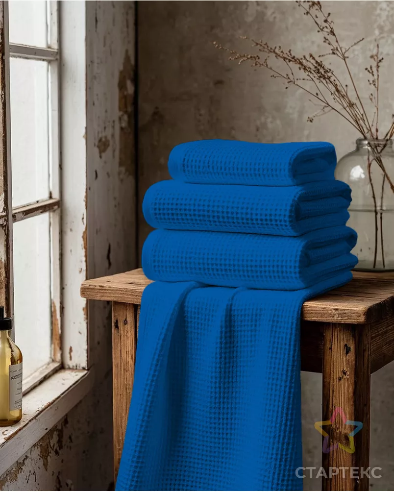 Полотно вафельное 150 см арт. ПВГ-1-23-0977.023 - рис. 5