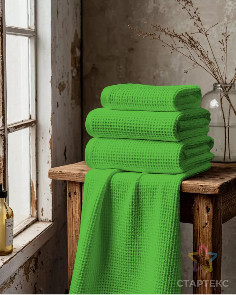 Полотно вафельное 150 см арт. ПВГ-34-17-1723.017 - рис. 5