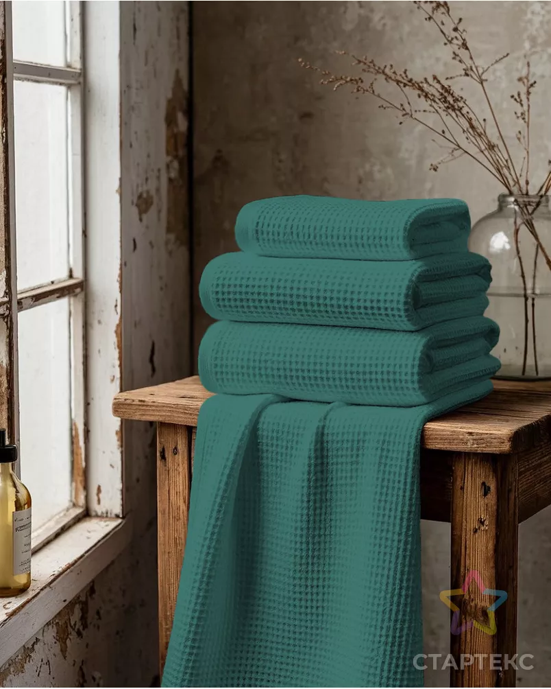 Полотно вафельное 150 см арт. ПВГ-34-25-1723.025 - рис. 7