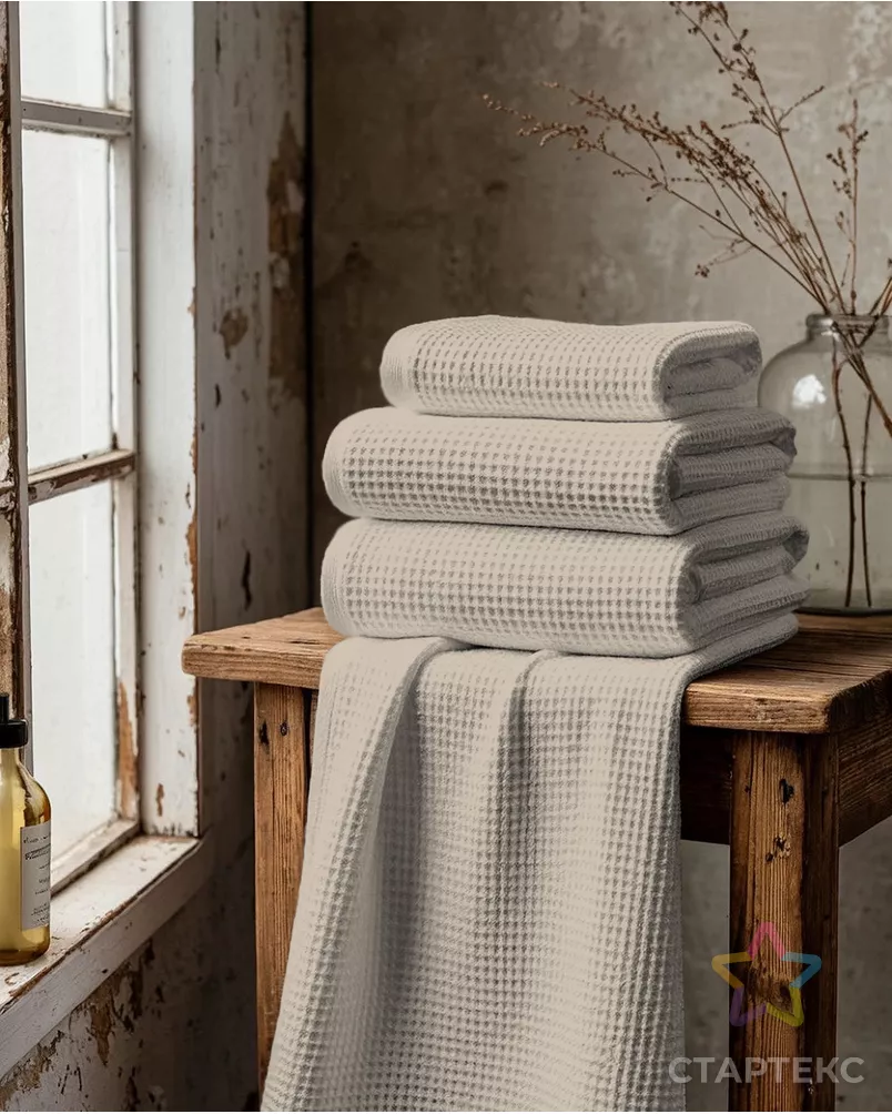 Полотно вафельное 150 см арт. ПВГ-1-6-0977.006 - рис. 5