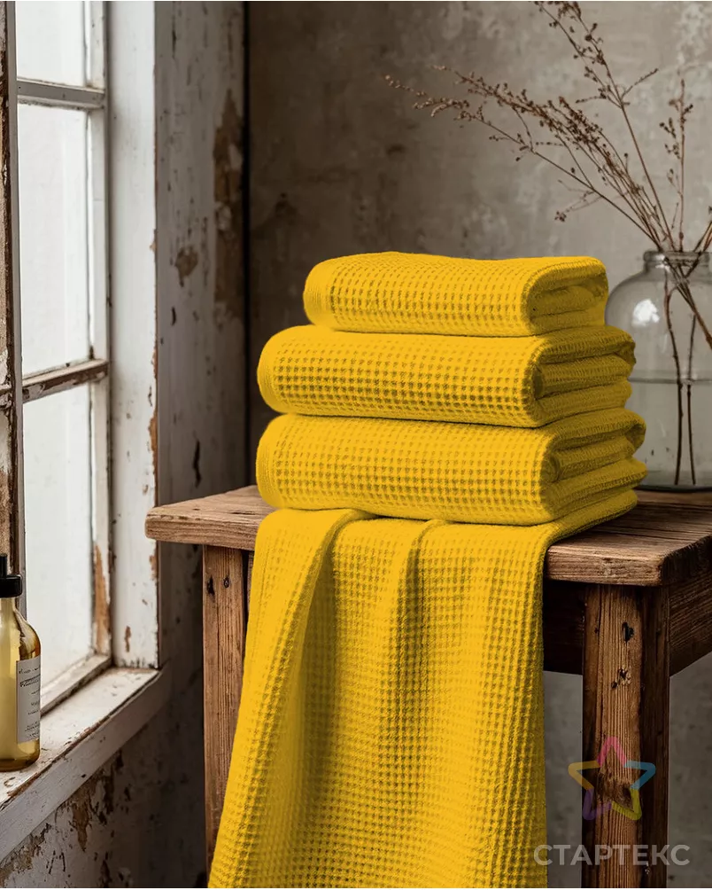 Полотно вафельное 150 см арт. ПВГ-34-23-1723.023 - рис. 5