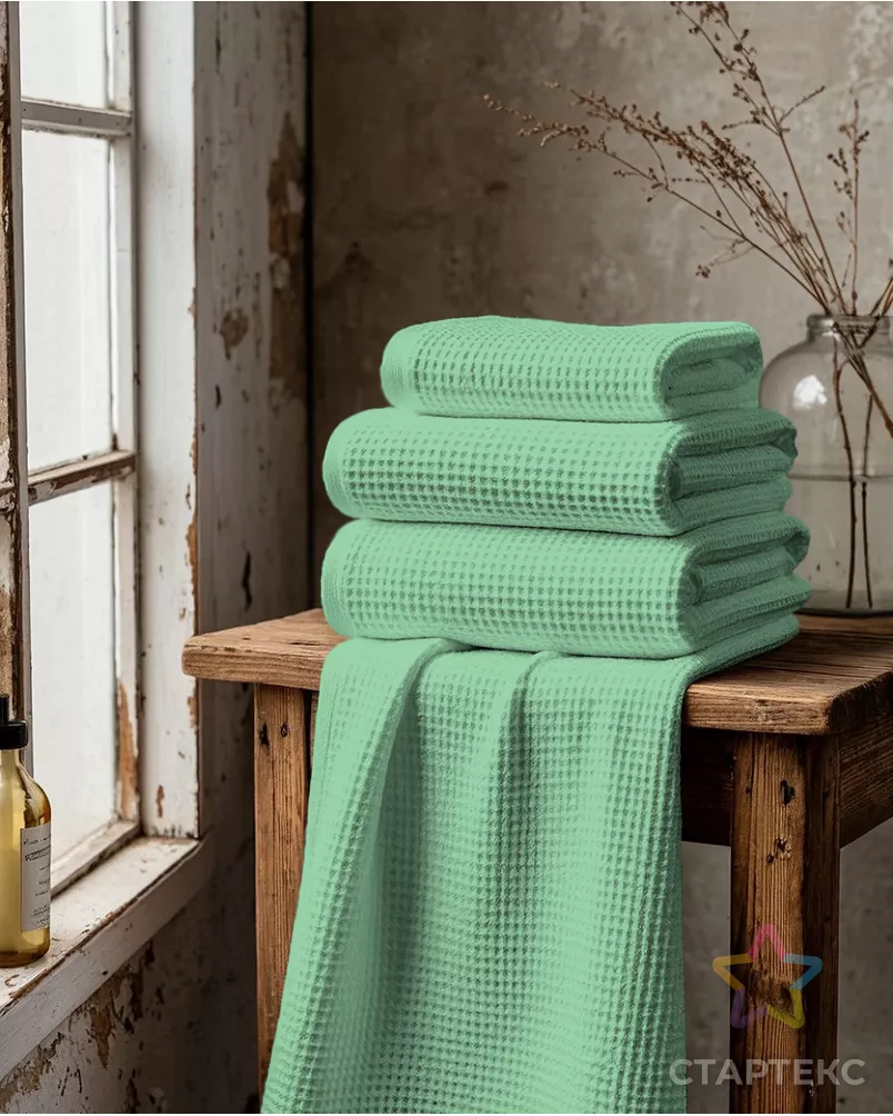 Полотно вафельное 150 см арт. ПВГ-1-18-0977.018 - рис. 5