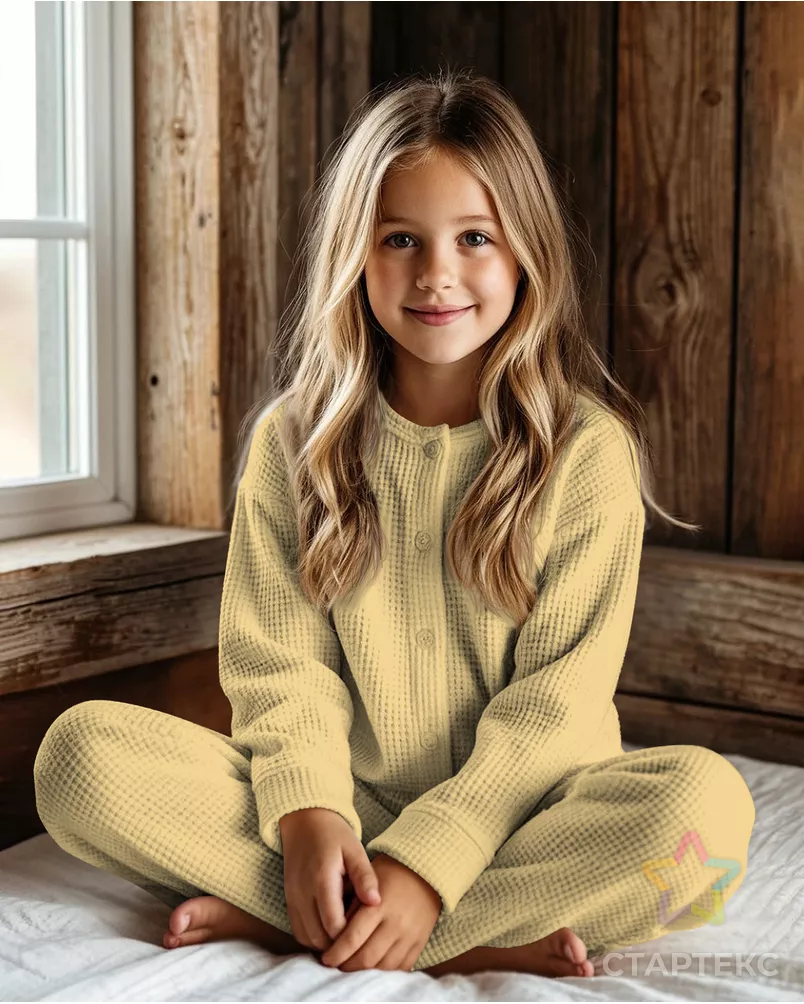 Полотно вафельное 150 см арт. ПВГ-1-28-0977.029 - рис. 6