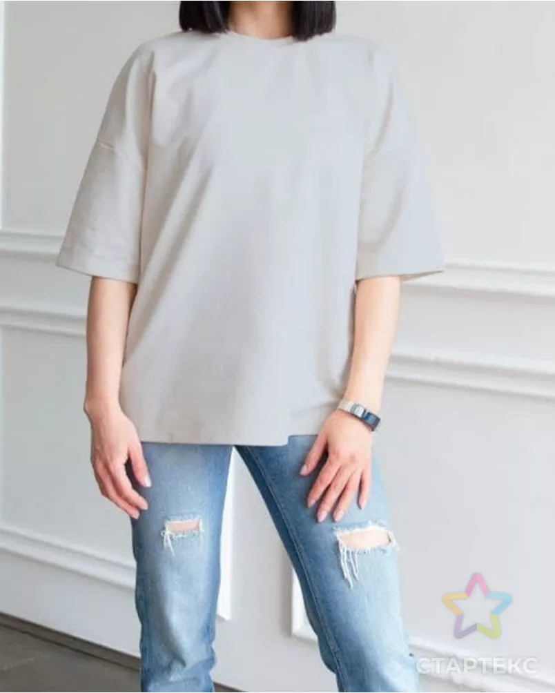 Выкройка: футболка женская оверсайз арт. ВКК-2820-9-ВП0497 - рис. 1