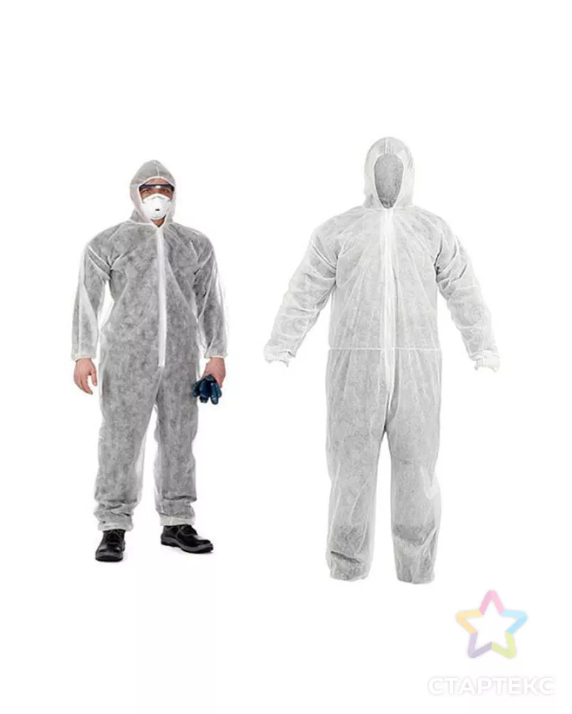 Выкройка: комбинезон защитный арт. ВКК-2353-2-ВП0138 - рис. 1