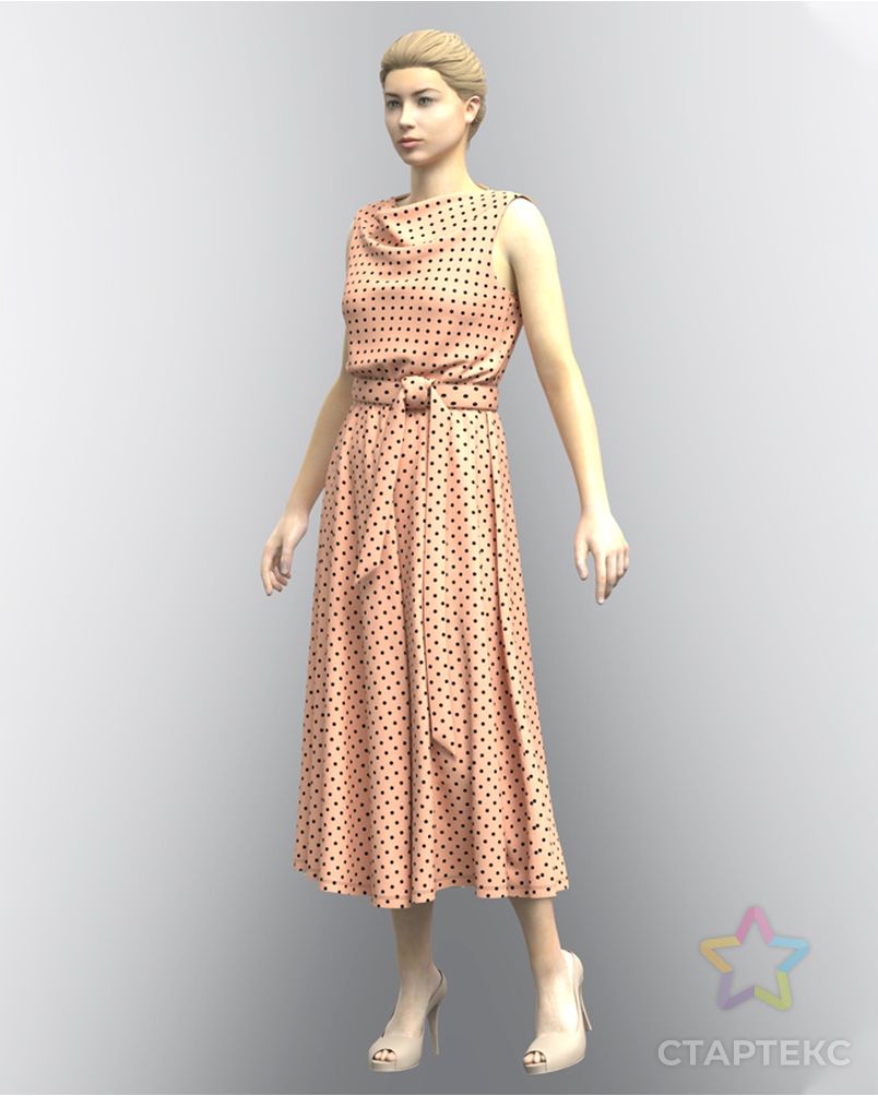 Выкройка: платье «Ава» арт. ВКК-2721-13-ВП0481 1