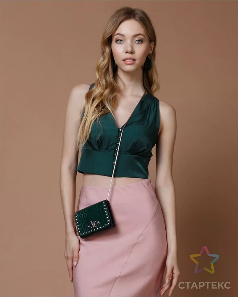 Выкройка: блузка-топ № 489 арт. ВКК-2657-9-ВП0416 - рис. 1