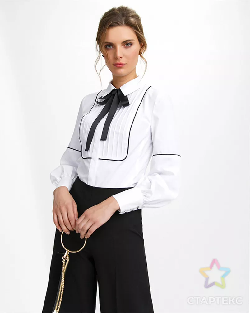 Выкройка: блузка № 456 арт. ВКК-2555-12-ВП0307 - рис. 1