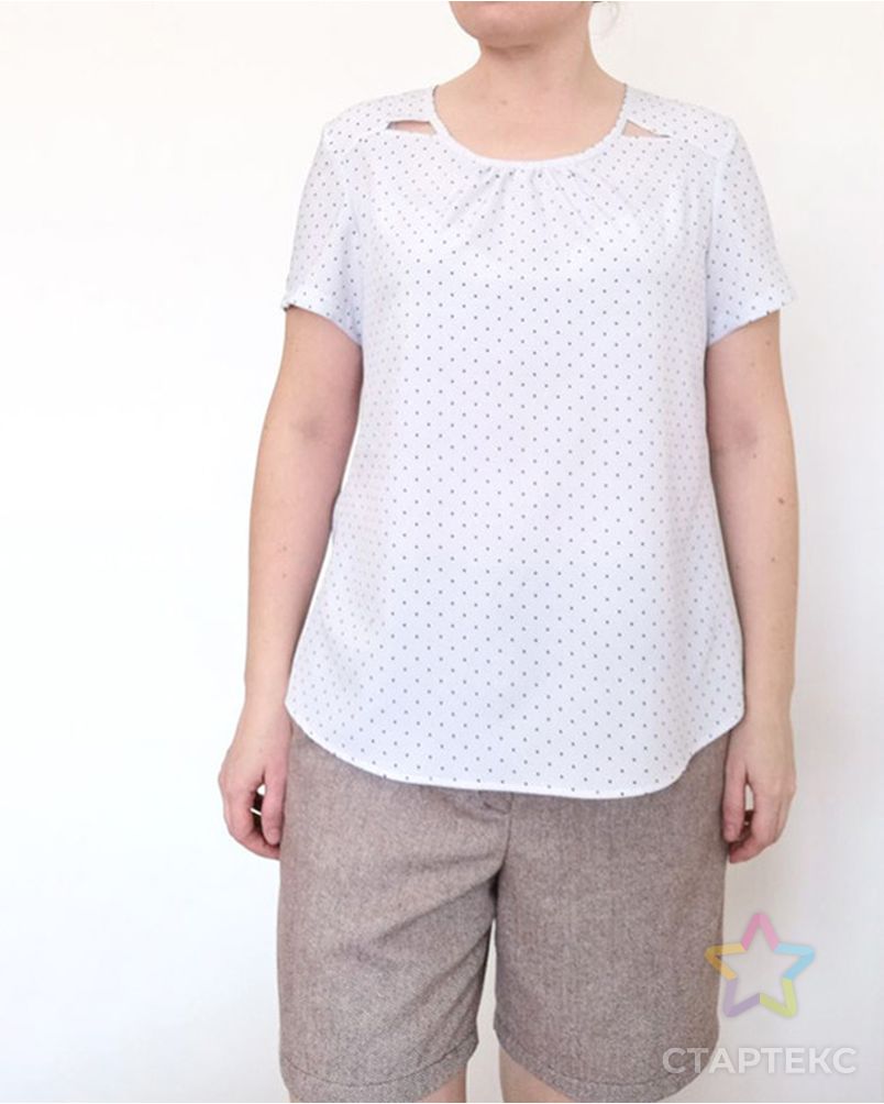 Выкройка: женская блуза арт. ВКК-2718-1-ВП0479 2