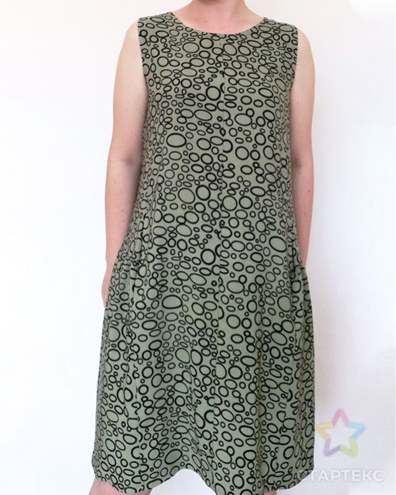 Выкройка: летнее платье № 18 арт. ВКК-2829-2-ВП0508 2