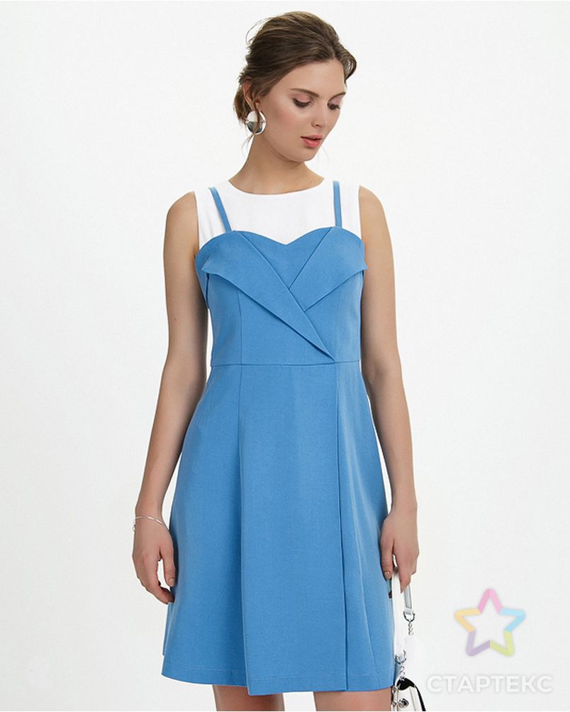 Выкройка: платье с имитацией сарафана №511 арт. ВКК-2406-6-ВП0172