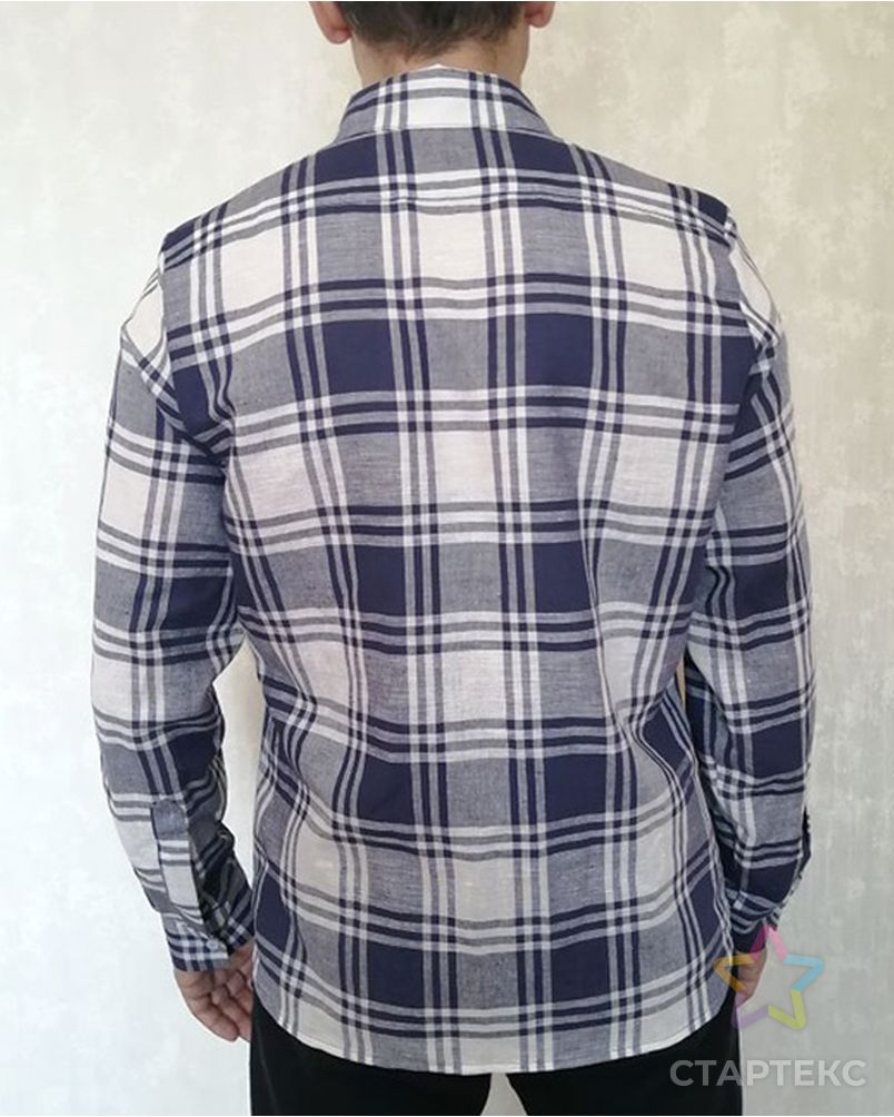 Выкройка: мужская рубашка арт. ВКК-2720-3-ВП0477