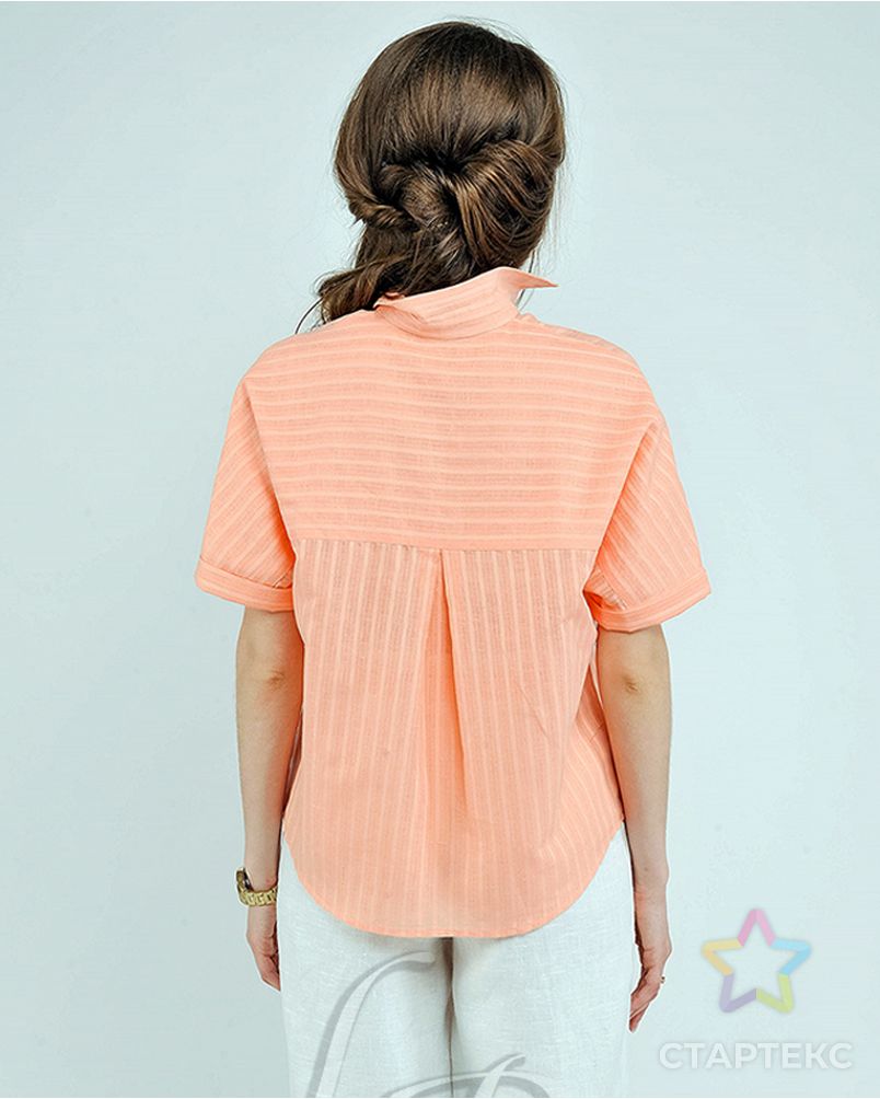 Выкройка: блузка с отворотами арт. ВКК-2371-8-ВП0147 2