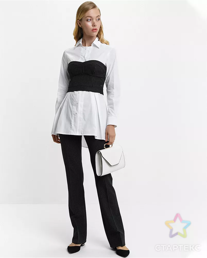Выкройка: блузка + корсет № 453 арт. ВКК-2554-9-ВП0306 - рис. 3