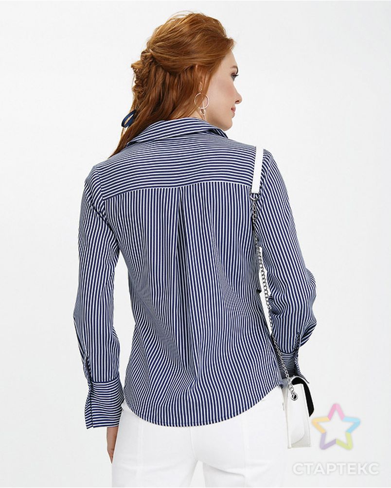 Выкройка: блузка-рубашка № 413 арт. ВКК-2431-14-ВП0196 3