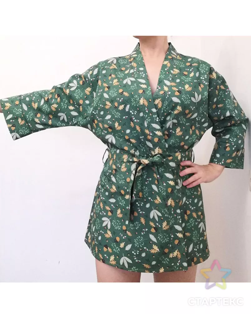 Выкройка: женский халат-кимоно № 13 арт. ВКК-2734-1-ВП0493 - рис. 3