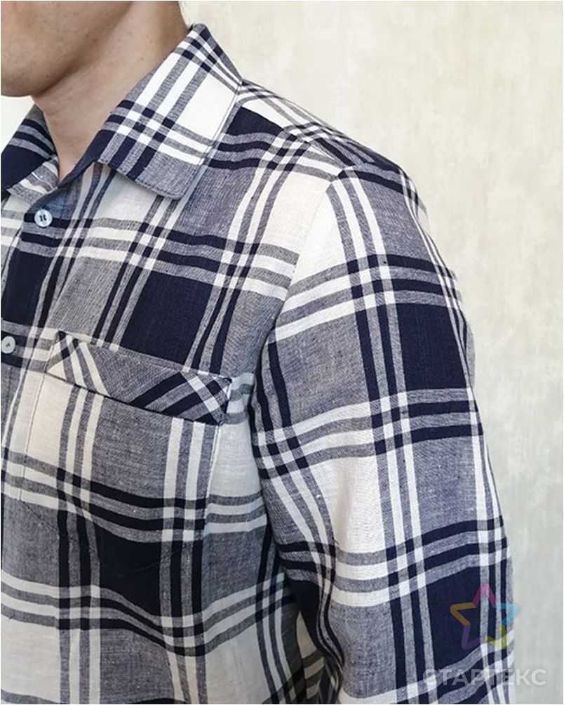Выкройка: мужская рубашка арт. ВКК-2720-3-ВП0477