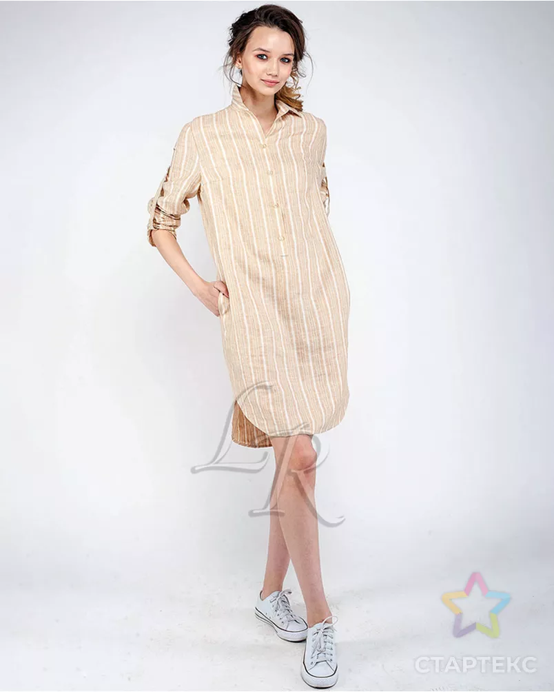 Выкройка: платье-рубашка арт. ВКК-2373-8-ВП0150 - рис. 4