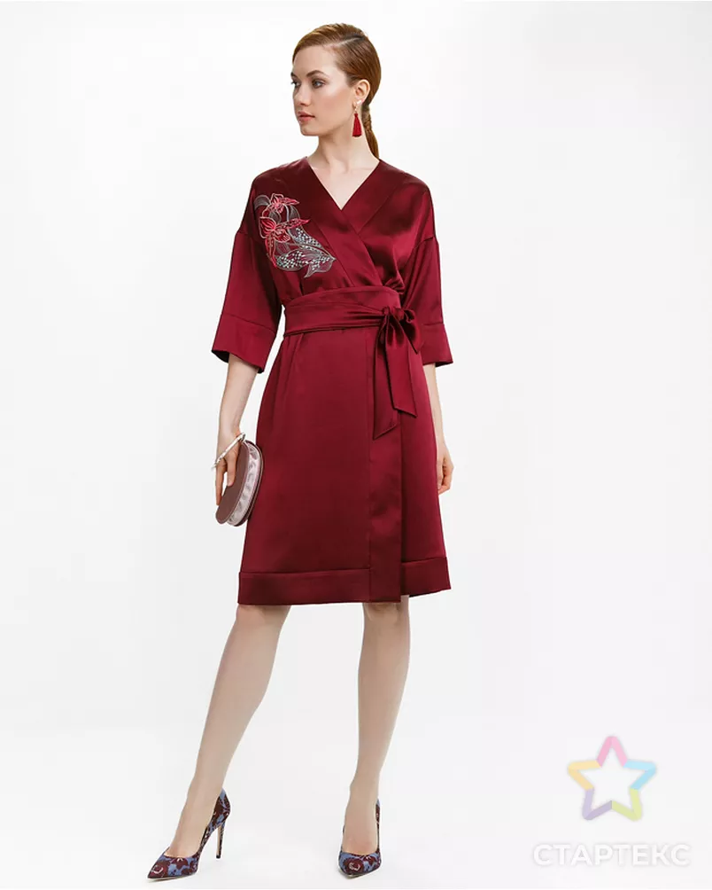 Выкройка: платье–кимоно №383 арт. ВКК-2297-7-В00239 - рис. 4