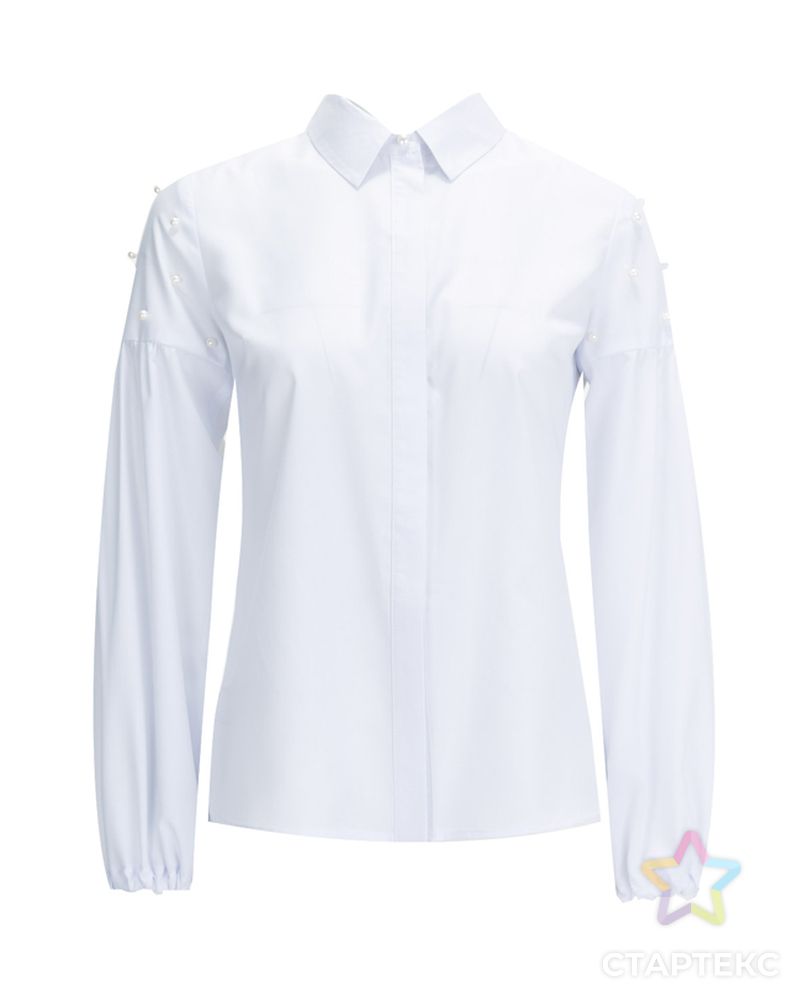 Выкройка: блузка-рубашка № 445 арт. ВКК-2465-12-ВП0229 5
