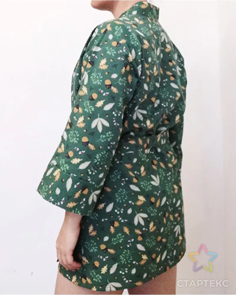 Выкройка: женский халат-кимоно № 13 арт. ВКК-2734-1-ВП0493 - рис. 5