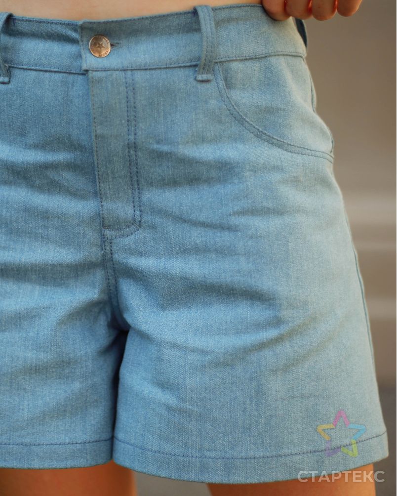 Выкройка: шорты джинсовые арт. ВКК-2856-41-ВП0533