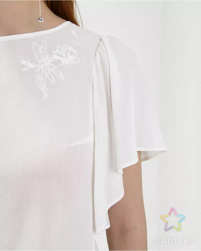 Выкройка: блузка № 406 арт. ВКК-2425-7-ВП0190 - рис. 5