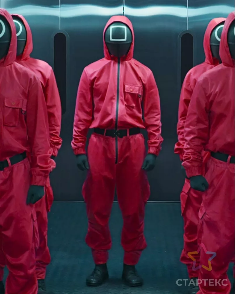 Выкройка: комбинезон из сериала «Игра в кальмара» арт. ВКК-2914-6-ВП0594 - рис. 1