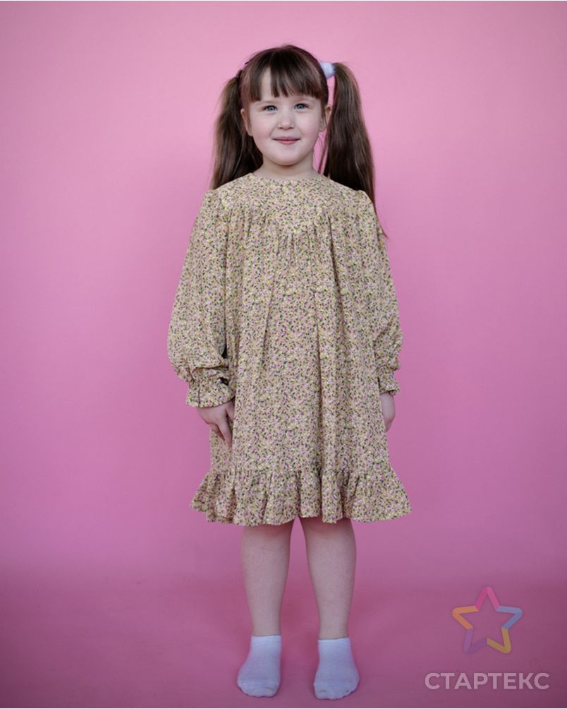 Выкройка: платье детское «Севилья» арт. ВКК-4380-26-ВП1278 1