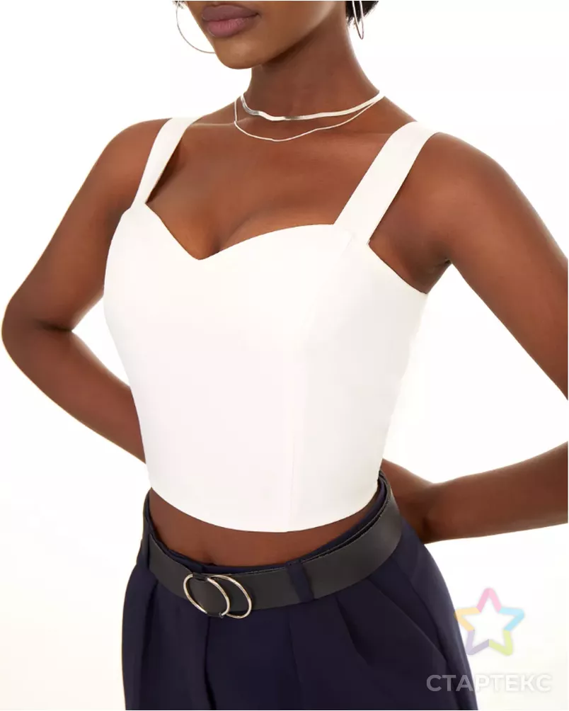 Выкройка: топ на бретелях №143 арт. ВКК-5204-22-ВП1810 - рис. 1