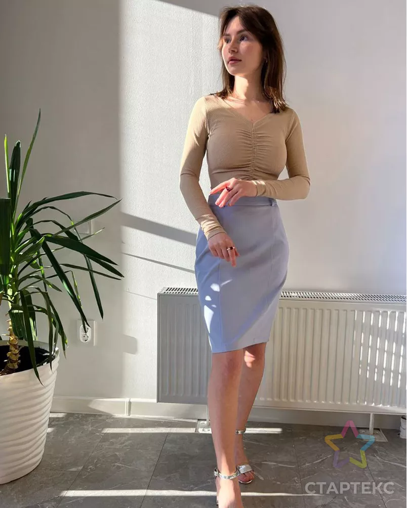 Выкройка: боди с драпировкой арт. ВКК-3040-15-ВП0718 - рис. 2