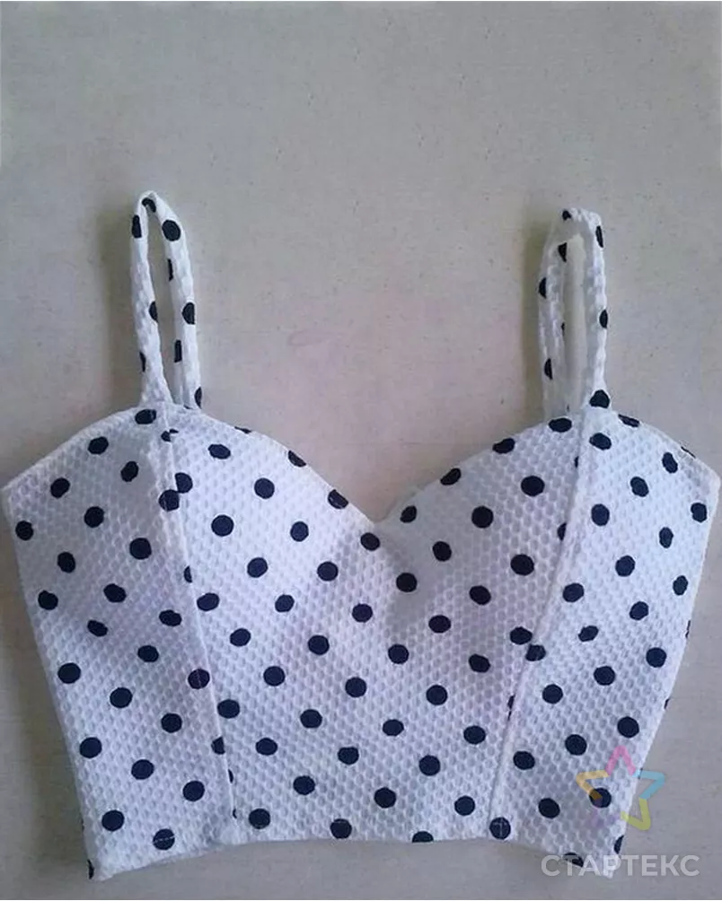 Выкройка: корсаж в горошек арт. ВКК-4190-9-ВП1084 - рис. 1