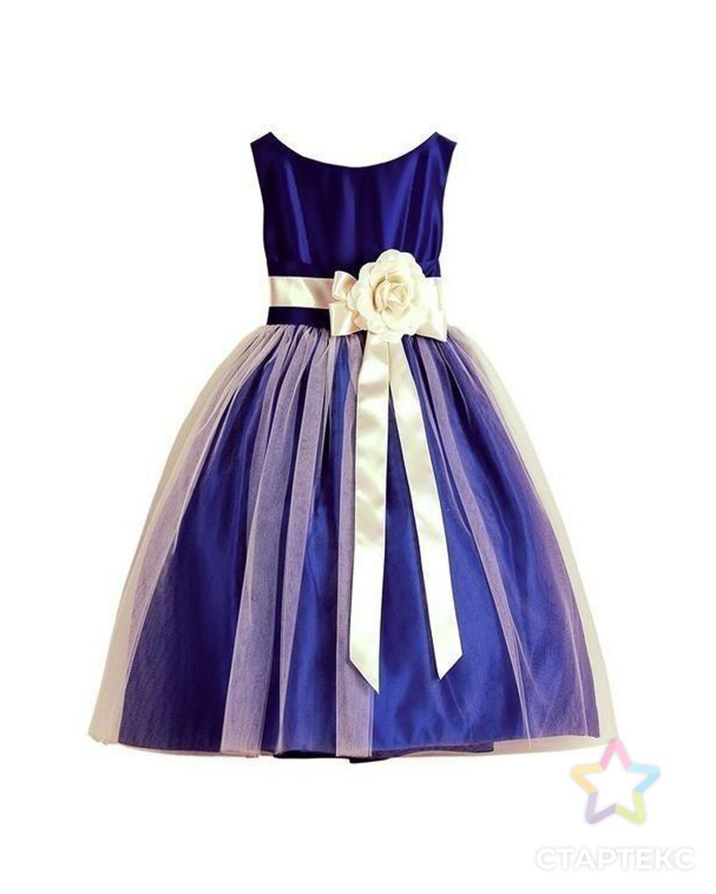 Выкройка: платье детское нарядное арт. ВКК-2904-2-ВП0582