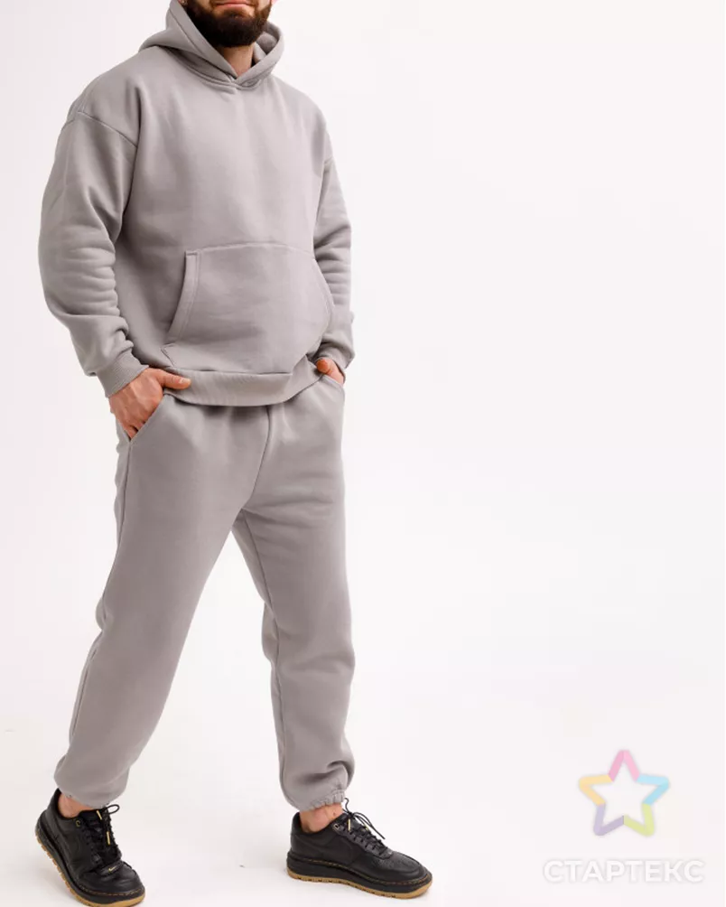 Выкройка: PLUS SIZE  костюм мужской с капюшоном_60 арт. ВКК-4054-7-ВП0948 - рис. 1